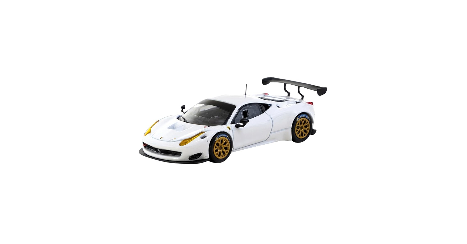 Amazon | TARMACWORKS 1/64 Ferrari 458 Italia GT3 White 完成